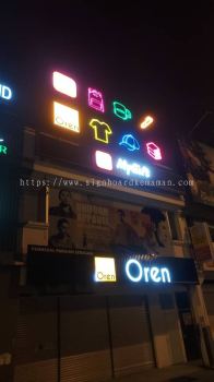 OREN  LED NEON LETTERING SIGNAGE SIGNBOARD AT BENTONG TOWN, GENTING HIGHLANDS, BUKIT TINGGI, GENTING SEMPAH, KARAK, KETARI, LURAH BILUT, GOHTONG JAYA, JANDA BAIK BENTONG PAHANG MALAYSIA