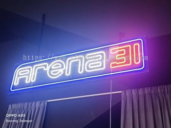 ARENA 31 LED NEON LETTERING SIGNAGE SIGNBOARD AT TEMERLOH TEMERLOH TOWN, MENTAKAB, LANCHANG, JENDERAK, KERDAU, SEMANTAN, KUALA KRAU, KAMPUNG AWAH TEMERLOH PAHANG MALAYSIA