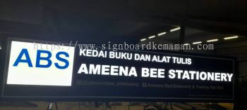 AMEENA BEE 3D BOX UP LED FRONTLIT SIGNAGE INSTALLATION SERVICE AT BANDAR INDERA MAHKOTA KUANTAN PAHANG MALAYSIA