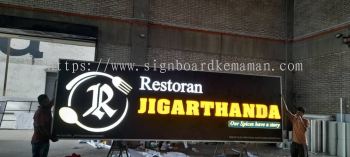 3D BOX UP LED FRONTLIT SIGNAGE LETTERING DESIGN SERVICE AT BALOK KUANTAN PAHANG MALAYSIA