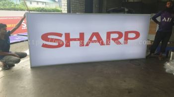 SHARP OUTDOOR LIGHTBOX SIGNBIARD SERVICE AT KERTEH TERENGGANU MALAYSIA 