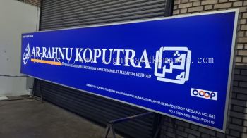 BRAND IDENTITY SIGNAGE | LED LIGHTBOX FEATURE WALL DUNGUN, KERTEH & KEMAMAN | TERENGGANU 