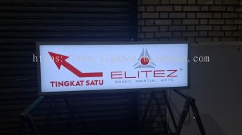 WORKPLACE BRANDING SIGNAGE | ILLUMINATED LIGHTBOX FEATURE DISPLAY CHENOR,KUALA BERA & TRIANG | PAHANG 