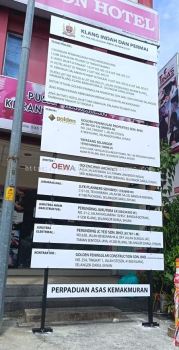 TRUSTED CONSTRUCTION NOTICE BOARD MAKER IN PAHANG, KELATAN & CHUKAI