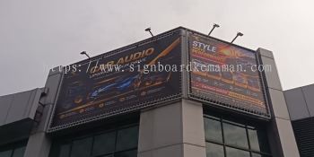 FULL FACADE ZIG-ZAG BANNER DISPLAY SYSTEM IN KOTA BHARU, KETEREH & BACHOK