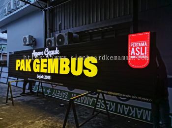BEST 3D LED FRONT-LIT SIGNBOARD PROVIDER IN BENTONG, JAYA GADING & KEMASIK