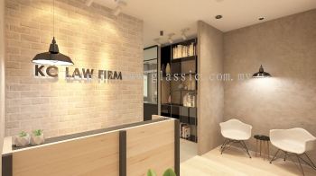Lawyer Firm Interior Design | Modern Industrial Style Design | Office Renovation Service Malaysia