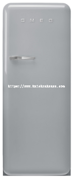 SMEG Single Door Refrigerator FAB28RSV SILVER