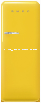 SMEG Single Door Refrigerator FAB28RYW YELLOW