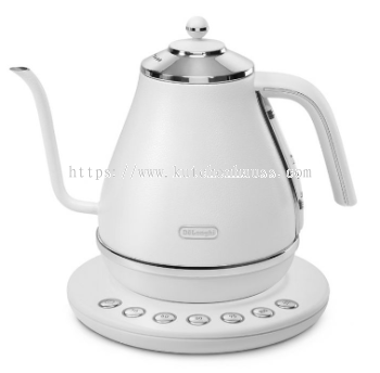 DELONGHI KBOE2030.W Icona Cafe Gooseneck Kettle 1L - Drip Coffee Machines