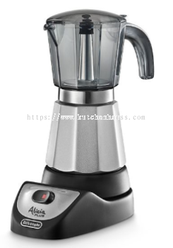 DELONGHI EMKM6.B Alicia Plus Electric Moka Pot (3-6 Cups)