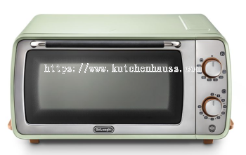 DELONGHI EOI406.GR Icona Vintage Olive Oven Toaster 9L - Electric Ovens - HOME & KITCHEN