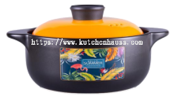 COLOR KING 3233-1000ml SHANGCHU Stock Pot Orange