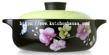 COLOR KING 3239-6" SHANGCHU Ceramic Hot Pot Green