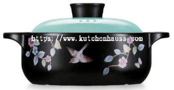 COLOR KING 3239-6" SHANGCHU Ceramic Hot Pot Blue