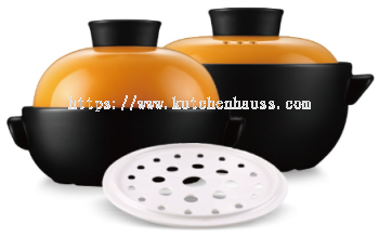 COLOR KING LPT 1805 MEICHU Combi Cookware (Braising Pot & Stock Pot) Orange