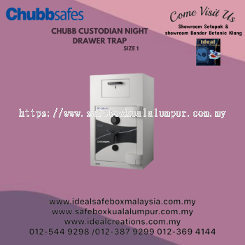 Chubbsafes Custodian Safe Night Drawer Trap (Size 1)_370kg