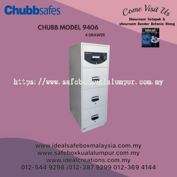 Chubbsafes 4 Drawer RPF Cabinet 9406_370kg