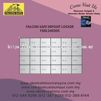 Falcon Safe Deposit Locker - 24 Lockers (FSDL 240505)_160kg