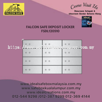 Falcon Safe Deposit Locker - 12 Lockers (FSDL 120510)_133kg