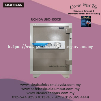 Uchida UBO-105CD Fire Resistant Safe Box (Dial Lock)_105kg