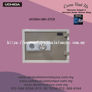  Uchida UBH-57CD Fire Resistant Safe Box (Dial Lock)_57kg