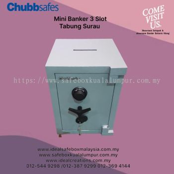 Chubbsafes Mini Banker Safe Envelope Slot (Size 3)