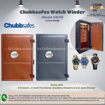 Chubbsafes Watch Winder Model VW70 Luxury Design