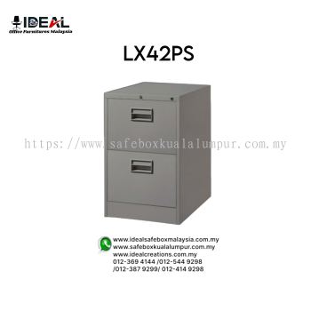 2 Drawer Steel Filing Cabinet; LX-42PS