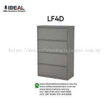 4 Drawer Lateral Filing Cabinet; LF4D