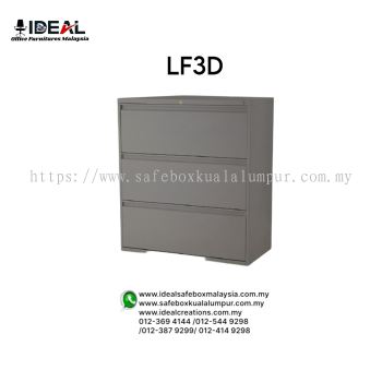 3 Drawer Lateral Filing Cabinet; LF3D