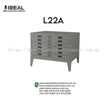 Office Steel Cabinet L22A   Horizontal; Double Elephant