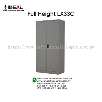 Office Steel Furniture Full Height Steel Cupboard Swing Door; LX33C