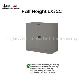 Office Steel Furniture Half Height Steel Cupboard Swing Door; LX32C