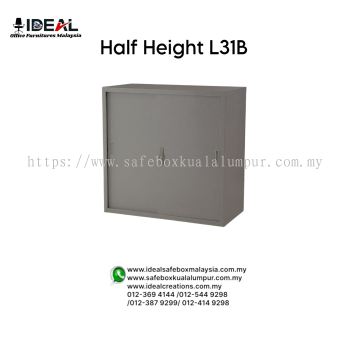 Office Steel Furniture Half Height Steel Cupboard Sliding Door; L31B