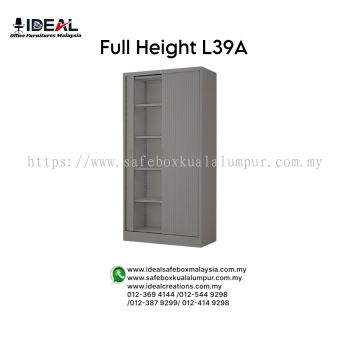 Office Steel Furniture Full Height Steel Cupboard Roller Shutter; L39A