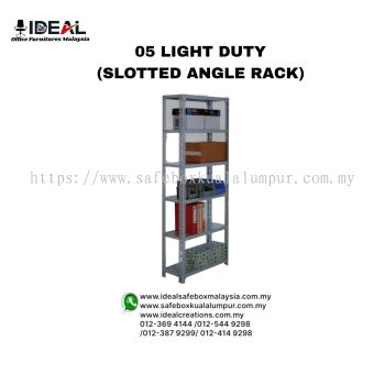 Office Furniture Racking System 05 Light Duty (Slotted Angle Rack)