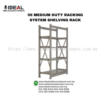 Office Furniture Racking System 06 Medium Duty Racking System Shelving Rack