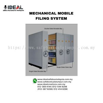 Office Workstation Cabinet  Mechanical Mobile Filing System