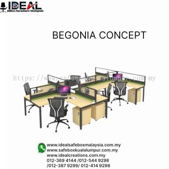 Office Workstation Table Begonia Concept 