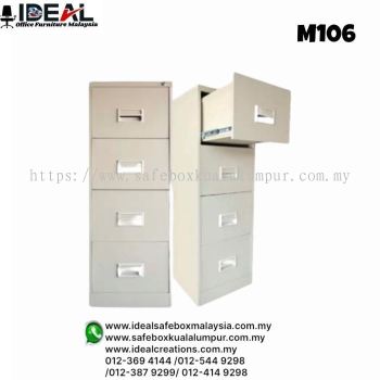 Office Steel Cupboard Filling Cabinet c/w Recess Handle