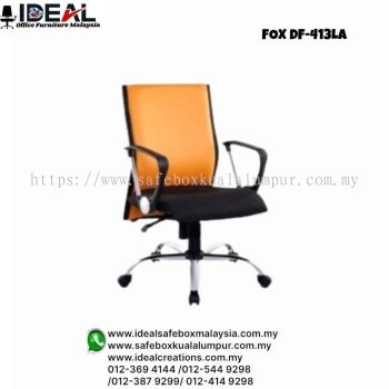 Office Chair Daffodil Series FOX DF-413LA (Armrest) Executive Lowback Chair 