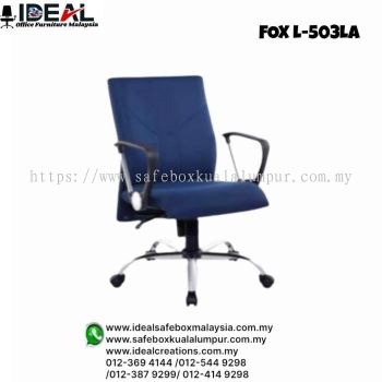 Office Chair Lotus Series FOX L-503LA Executive Lowback Chair (Armrest)