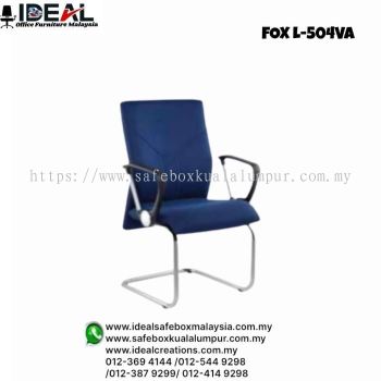 Office Chair Lotus Series FOX L-504VA (Armrest) Visitor Lowback Chair