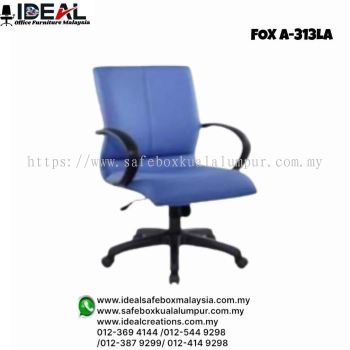 Office Chair Allamanda Series FOX A-313LA (Armrest) Executive Lowback Chair