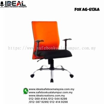 Office Chair Agrimony Series FOX AG-613LA (Armrest) Executive Lowback Chair (c/w Armrest)