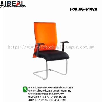 Office Chair Agrimony Series FOX AG-614VA (Armrest) VIsitor Lowback Chair (c/w Armrest)