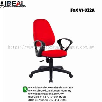 Office Chair Typist Chair Series FOX VI-922A Adjustable Chair (c/w Armrest)