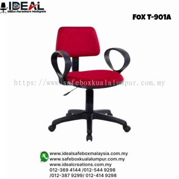 Office Chair Typist Chair Series FOX T-901A Adjustable Typist Chair (c/w Armrest)