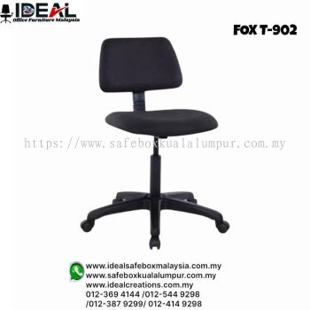 Office Chair Typist Chair Series FOX T-902 Non-Adjustable Typist Chair (w/o Armrest)